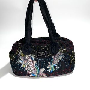 Ed Hardy Mini Duffle Shoulder Bag
